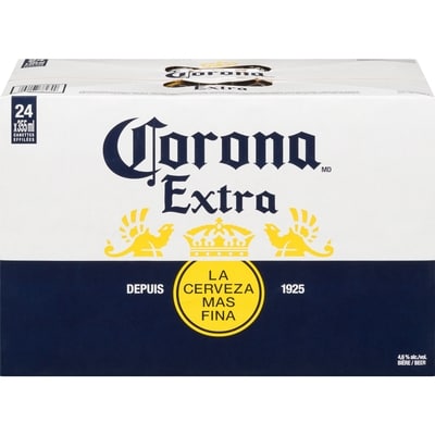 Corona Bière (Pièce d’identité requise au moment du ramassage) 24x355.0 ml, 0,52 $/100ml