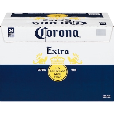 Corona Bière (Pièce d’identité requise au moment du ramassage) 24x330.0 ml, 0,56 $/100ml