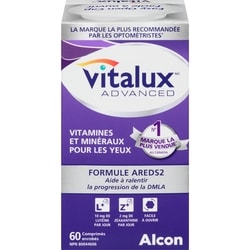Vitalux VITALUX AVANCE 60 ea, 0,37 $/1ch