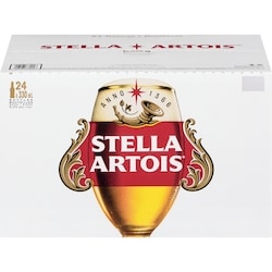 Stella Stella Artois 24X330 (Pièce d’identité requise au moment du ramassage) 24x330.0 ml, 0,80 $/100ml