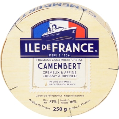 Ile De France Ile de France Creamy & Ripened Camembert 250 g, $4.12/100g