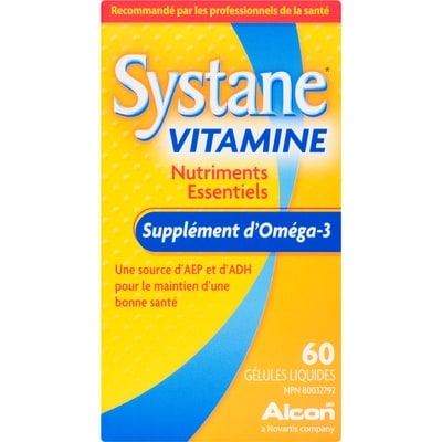 Systane Vit Caps 60 60 ea, $0.36/1ea