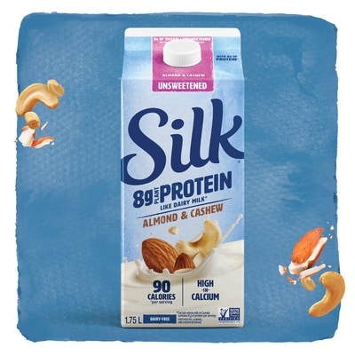 Almond & Cashew Protein Milk Alternative, Unsweetened, Dairy Free, 8g of Protein