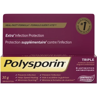 Polysporin POLYSPORIN TRIPLE ANTIBIOT 30 g, 49,97 $/100g