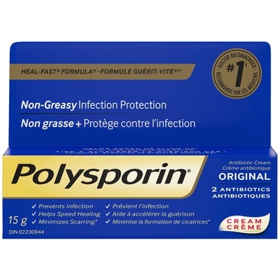 Polysporin Original Antibiotic Cream 15 g, $66.60/100g