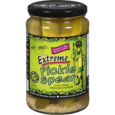 Matt & Steve's Pickle Spears Garlic & Dill 750 ml, $0.87/100ml