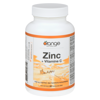 Orange Naturals Orna Zinc Citrate 90 ea, 0,21 $/1ch
