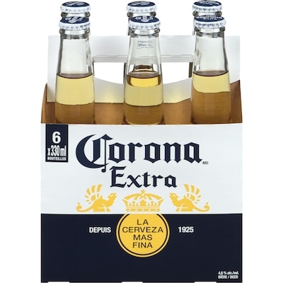 Corona Bière (Pièce d’identité requise au moment du ramassage) 6x330.0 ml, 0,66 $/100ml