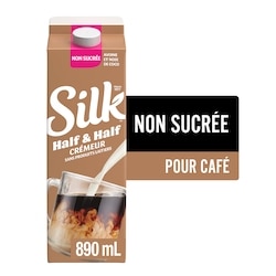 Silk Avoine et noix de coco pour café Half & Half 890 ml, 0,59 $/100ml