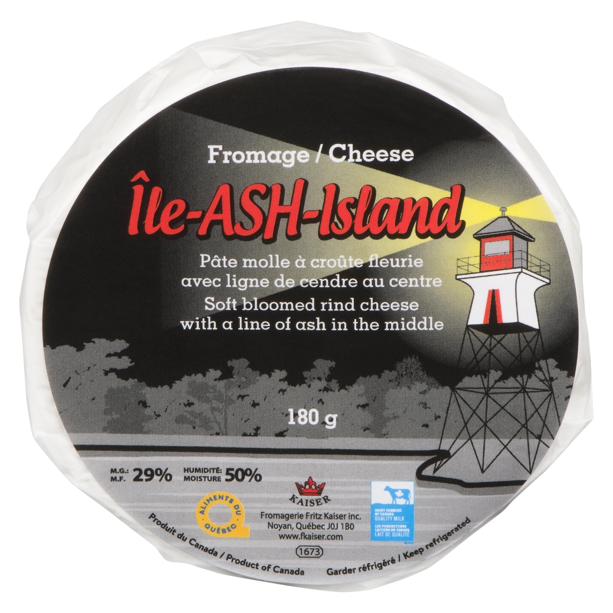 Fritz Kaiser Fromage M.G.: 29% 180 g, 3,33 $/100g