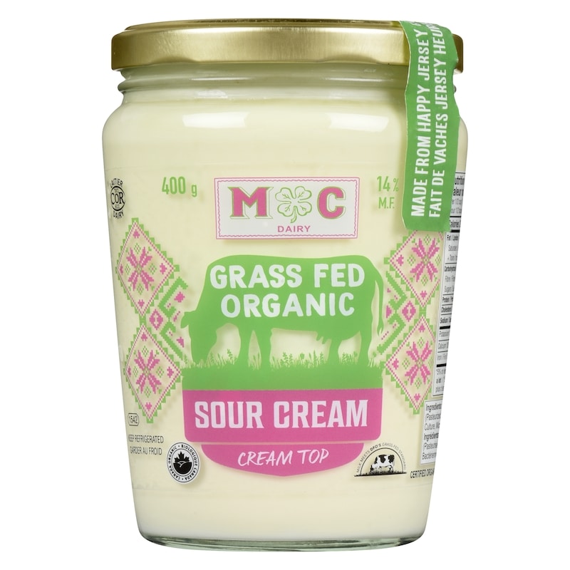 Sour Cream 14 % M.F. Cream Top