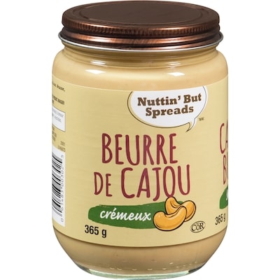 null NBS CASHEW BUTTER SMOOTH 365 g, 2,47 $/100g