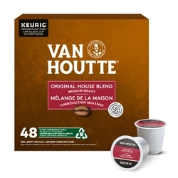 Van Houtte Original House Blend, Medium Roast, K-Cup Coffee Pods, 48 Count 48 ea, $0.75/1ea