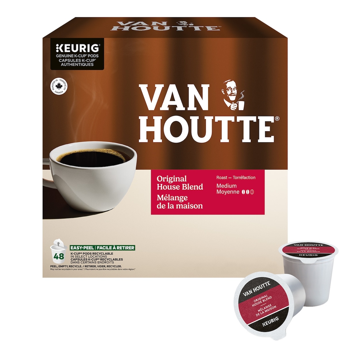Van Houtte Coffee Pods Original House Blend Medium Roast