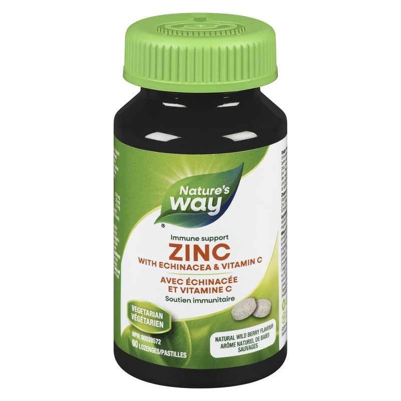 Nature'S Way Zinc Lozenges 60Ct