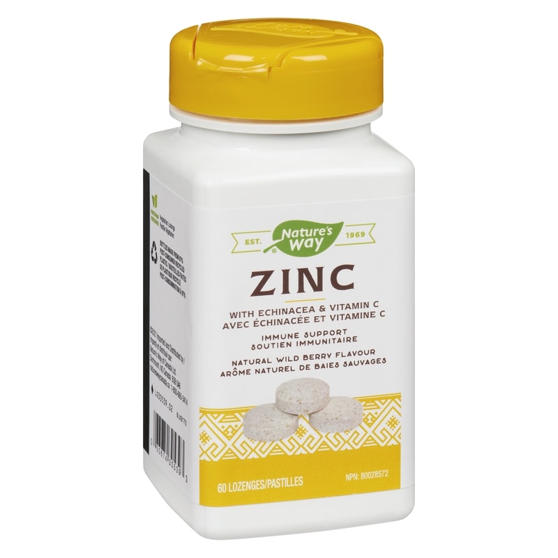 Nature'S Way Zinc Lozenges 60Ct
