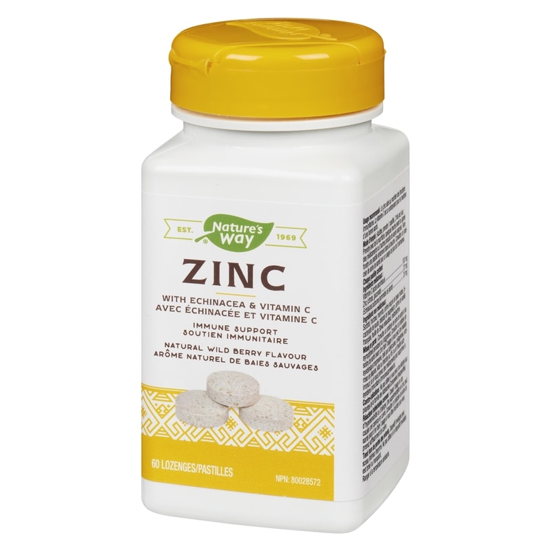 Nature'S Way Zinc Lozenges 60Ct