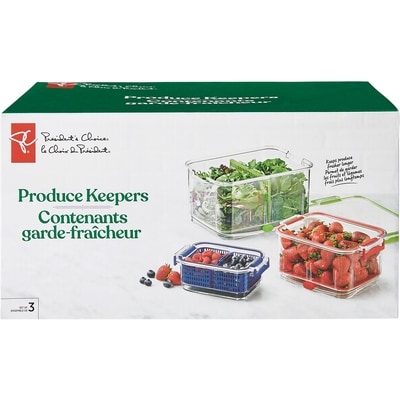 President's Choice Produce Keepers Boxed Set 3 ea, $10.00/1ea