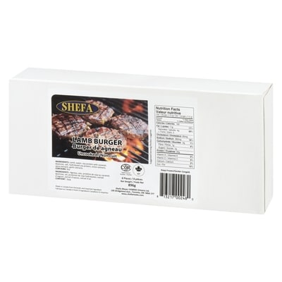 Burger d’agneau casher