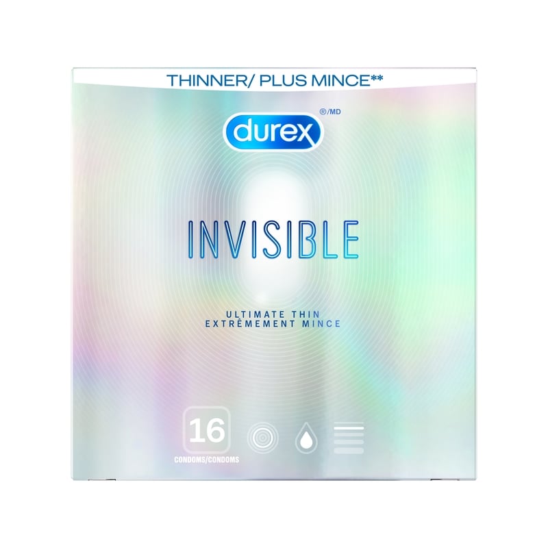 Invisible Ultimate Thin Latex Condoms