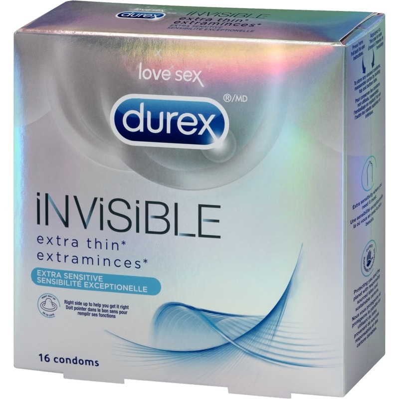 Invisible Ultimate Thin Latex Condoms