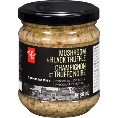 PC Collection noire Pesto aux champignon et truffe noire 175 ml, 3,99 $/100ml