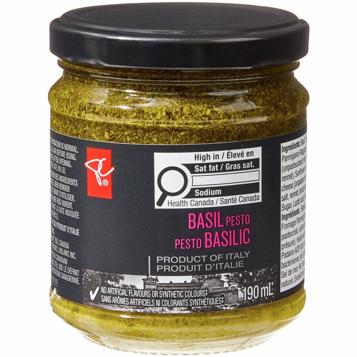 PC Black Label Basil Pesto