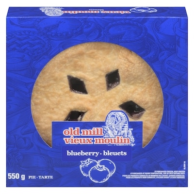 Old Mill Blueberry Pie 8 Inch 550 g, $0.82/100g