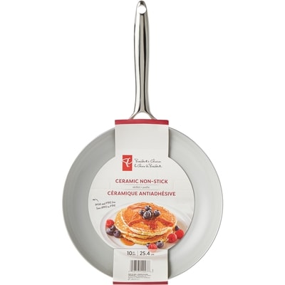 President's Choice Ceramic Non-Stock Skillet 10 in 1 ea, $26.00/1ea