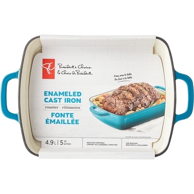 President's Choice Enameled Cast Iron Roaster 1 ea, $22.00/1ea