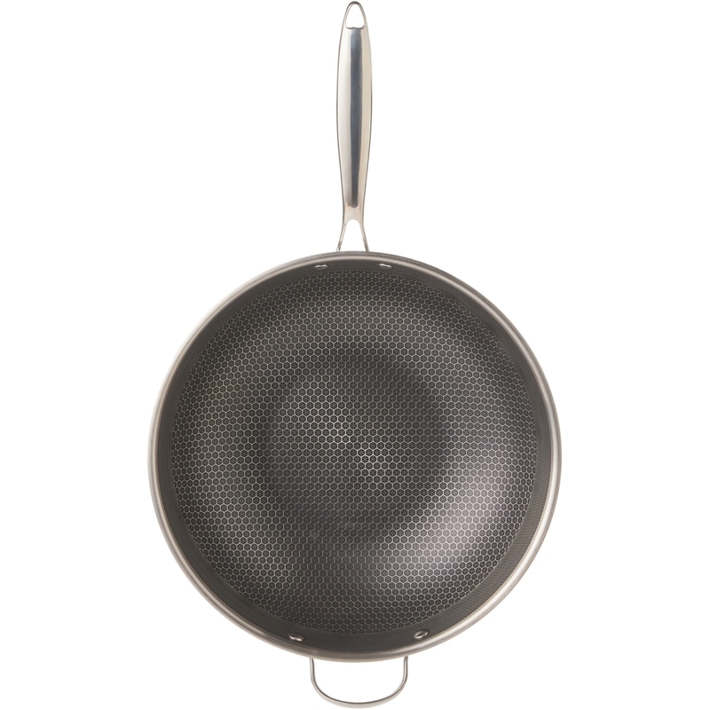 Honeycomb-Clad Wok 