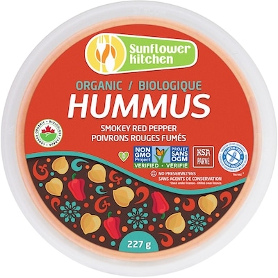 Sunflower Smokey Red Peppers Hummus 227 g, $2.20/100g