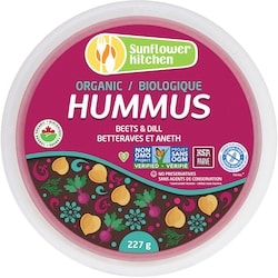 Sunflower Organic Beets & Dill Hummus 227 g, $2.20/100g