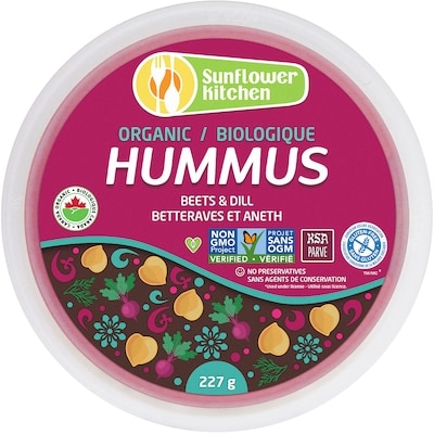 Sunflower Organic Beets & Dill Hummus 227 g, $2.20/100g