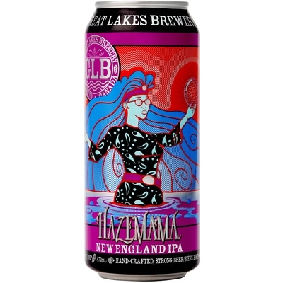 Great Lakes Brewery IPA de style Nouvelle-Angleterre Hazemama (Pièce d’identité requise au moment du ramassage) 473 ml, 0,81 $/100ml