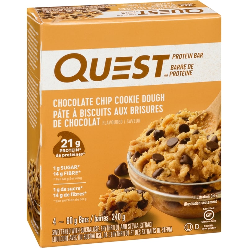 Chocolate Chip Cookie Dough Flavoured Protein Bar