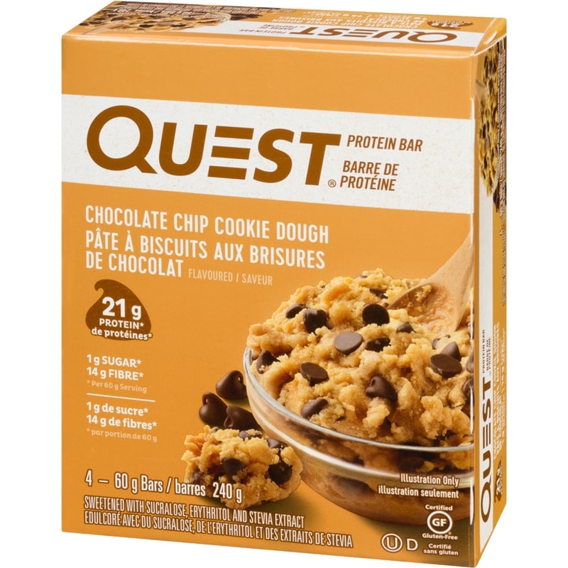 Chocolate Chip Cookie Dough Flavoured Protein Bar