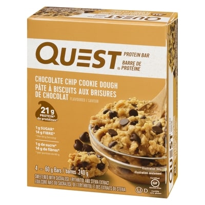 Chocolate Chip Cookie Dough Flavoured Protein Bar