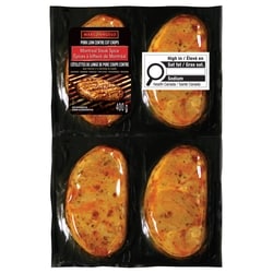Marcangelo Montreal Steak Spice Pork Loin Centre Cut Chops 400 g, $2.00/100g
