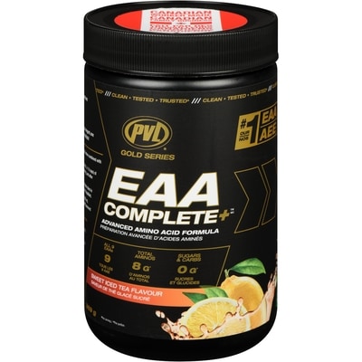 PVL Essentials Eaa+Bcaa Complete Sweet Ice Tea Flavour 330 g, $12.12/100g