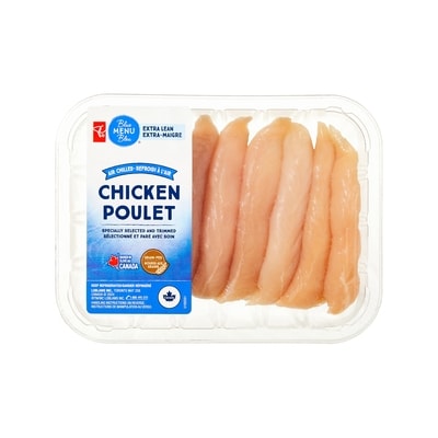 PC Blue Menu Extra Lean Chicken Breast Fillets 1 ea, $13.00/1ea