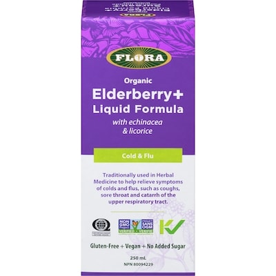 Flora Sambu®Guard Elderberry+™ Liquid Formula 250 ml, $6.40/100ml