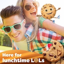 O*S様 Kurry peace face AP キャンバス Christie Chips Ahoy! Chewy CARAMILK Cookies, Family Size - 453 g