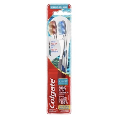 Colgate Slim Soft Advanced Toothbrushes Ultra Soft Value Pack 1 ea, $12.49/1ea