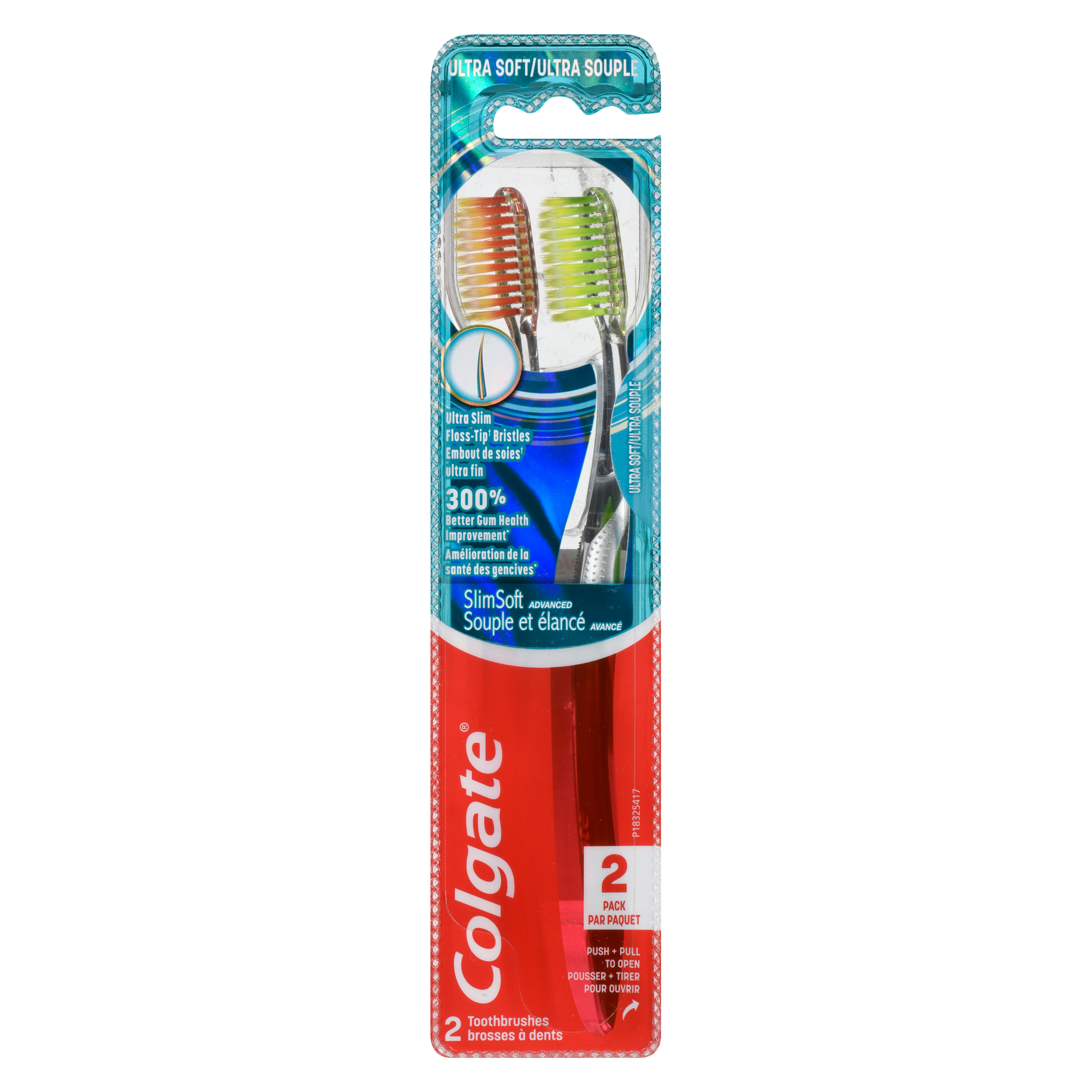 Colgate Slim soft advanced brosses à dents ultra souple paquet écono 1 ea, 7,50 $/1ch