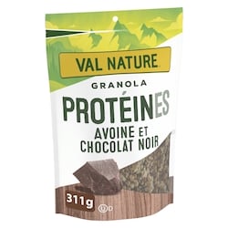 General Mills Granola Protéiné Avoine et Chocolat Noir, Collation et Céréale Saine 311.84 g, 2,24 $/100g