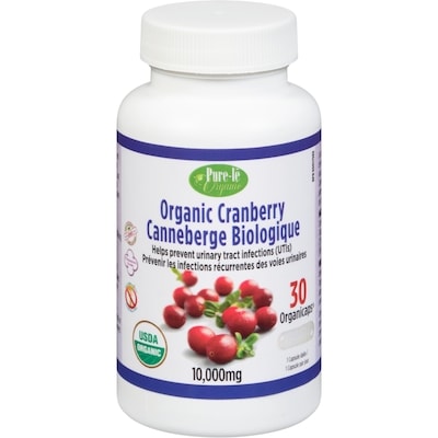 Pure Le Natural Organic Cranberry 30 ea, $1.27/1ea