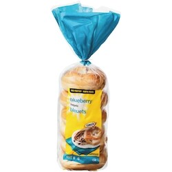 Sans Nom Sans Nom Bagels Bleuets 450 g, 0,66 $/100g