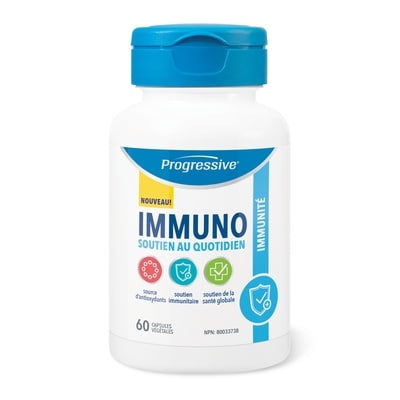 Progressive Immuno soutien au quotidien 60 ea, 0,53 $/1ch
