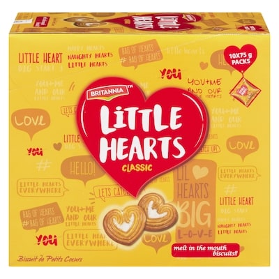 Britannia Little Hearts Classic 750 g, $1.67/100g